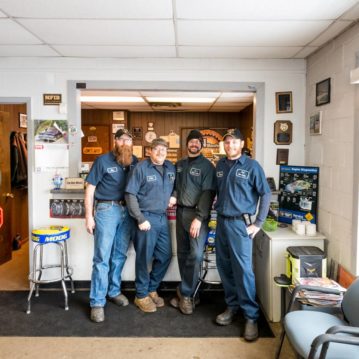 Jim's team in Wooster OH